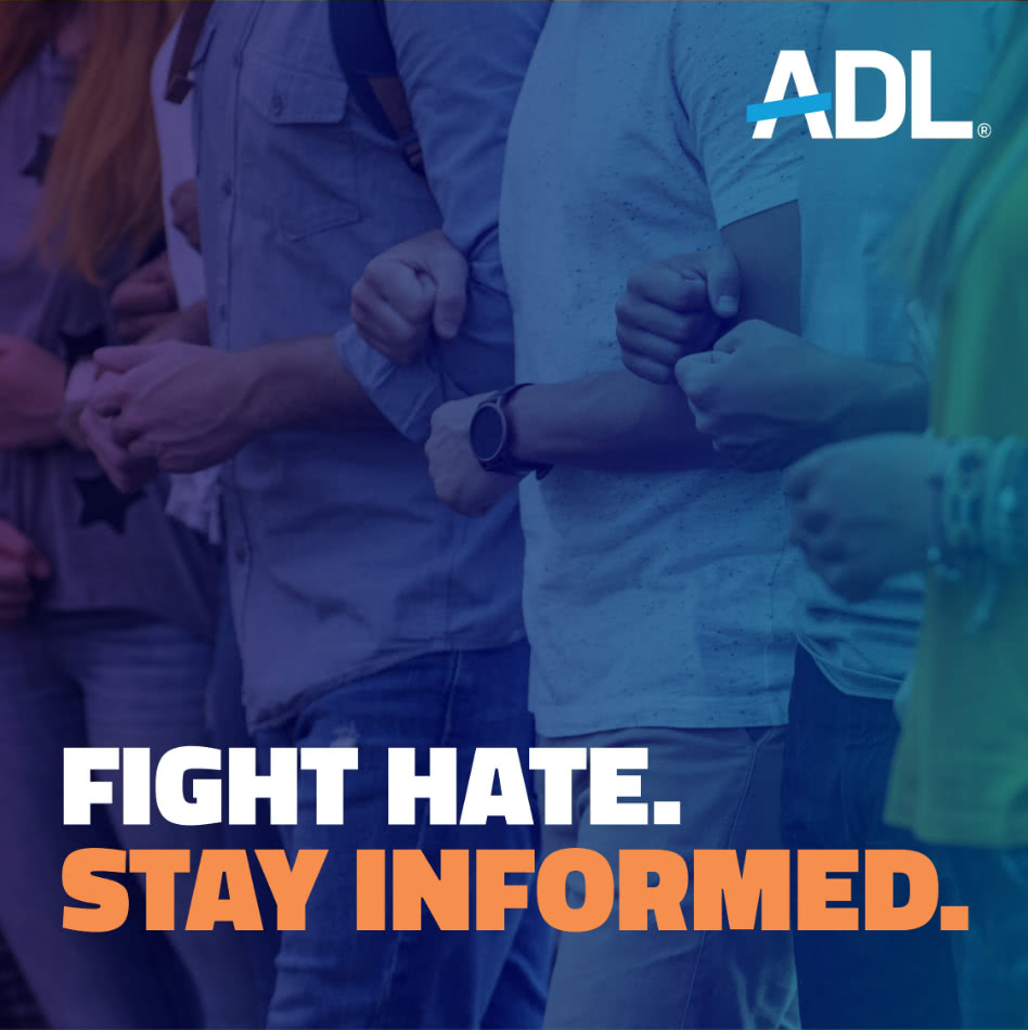 Fight Hate. Stay Informed. ADL logo